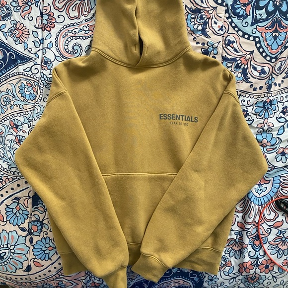 Fear of God Other - Fear of God Essential green pill over hoodie.
